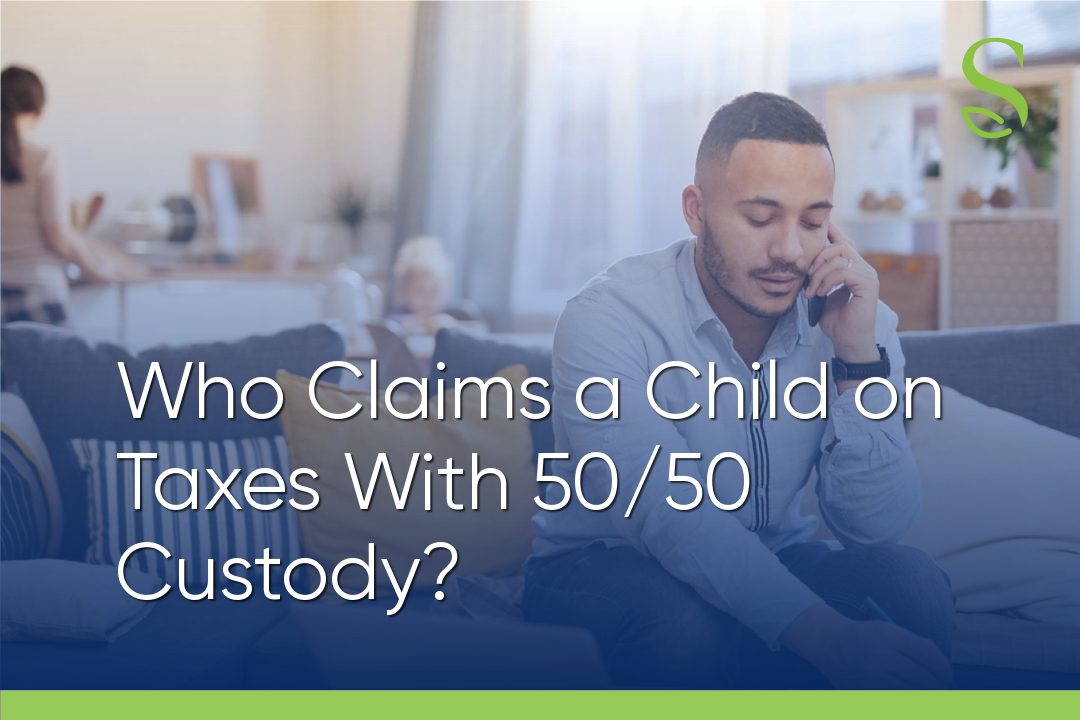 Who claims a child on taxes with 50/50 custody?